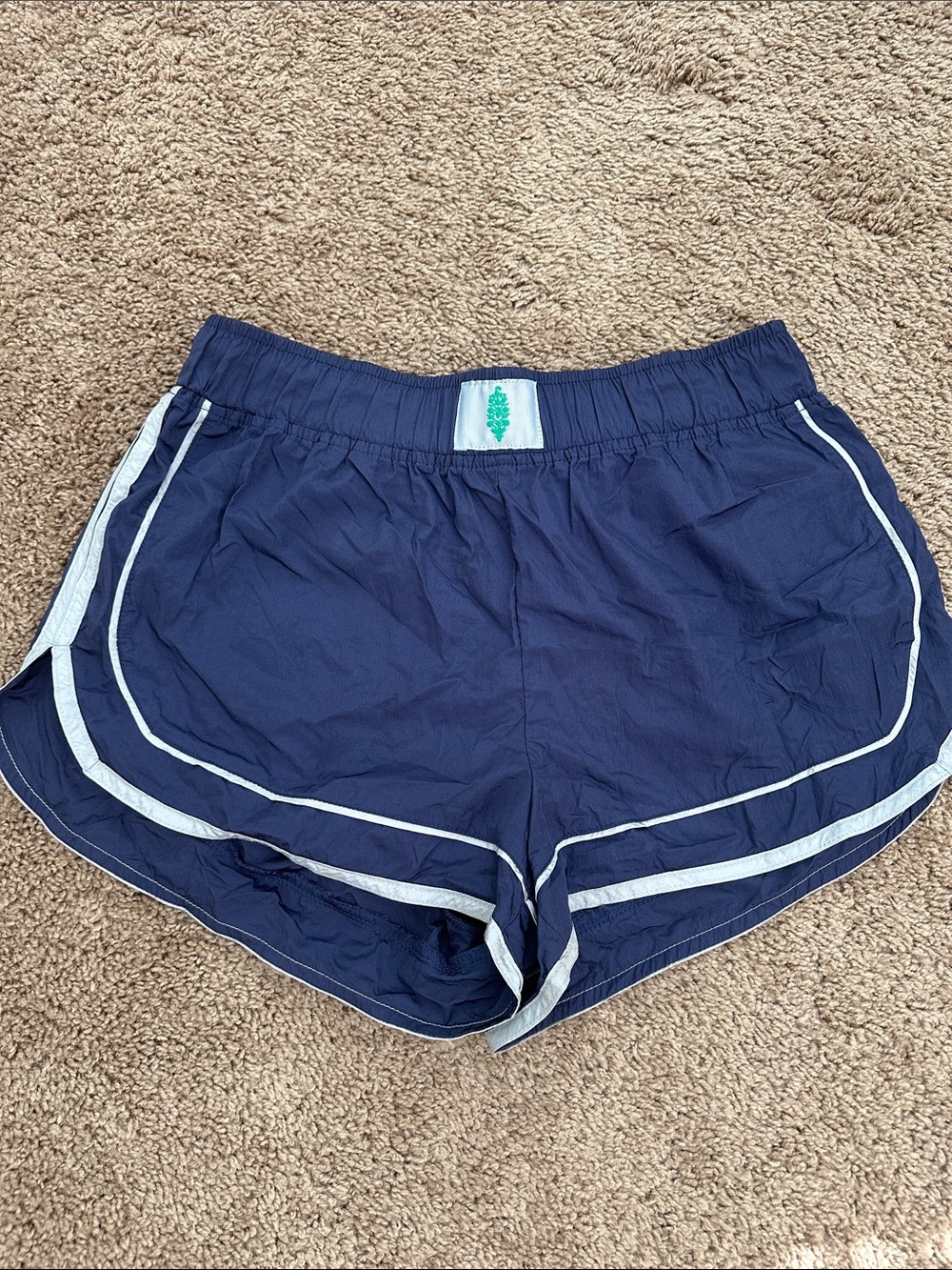 Free people movement Varsity Blues shorts